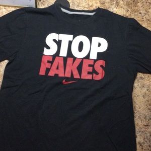 Stop Fakes Nike Tee